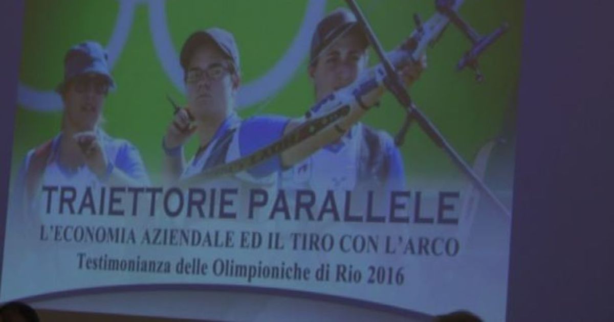 Niente arco, a lezione di economia con le atlete olimpioniche