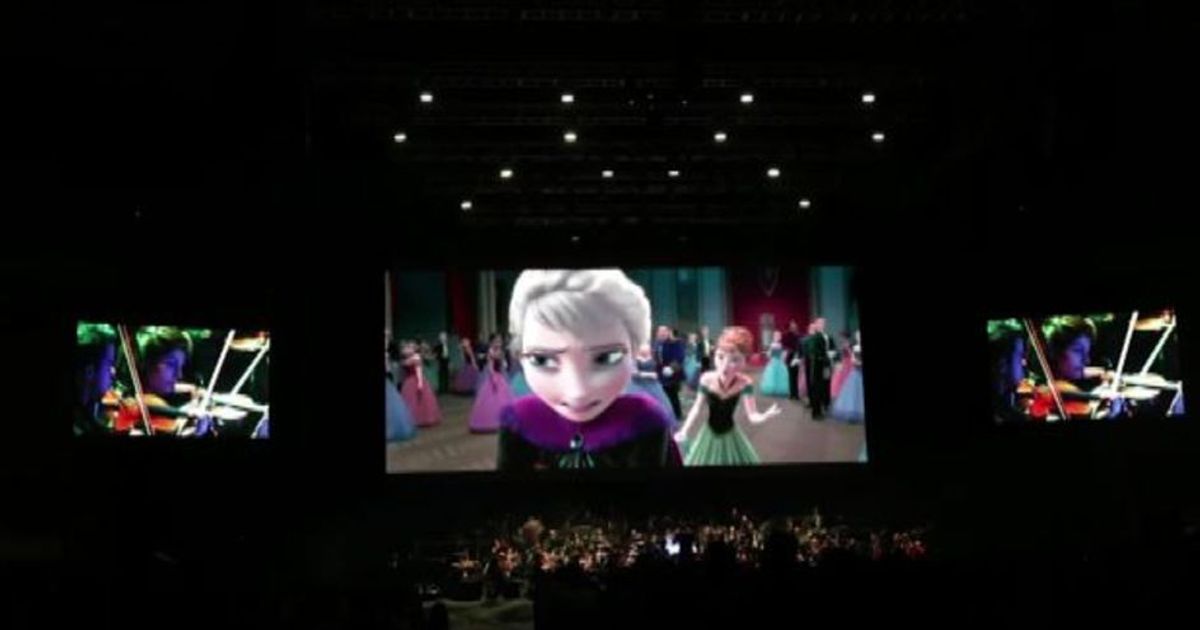 A Natale “Disney in concert: Frozen”, con le musiche dal vivo