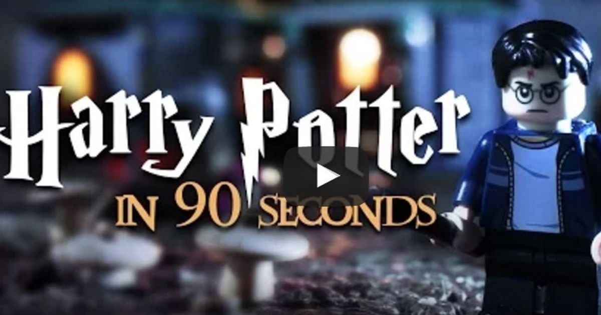 Harry Potter versione LEGO in un video di 90 secondi