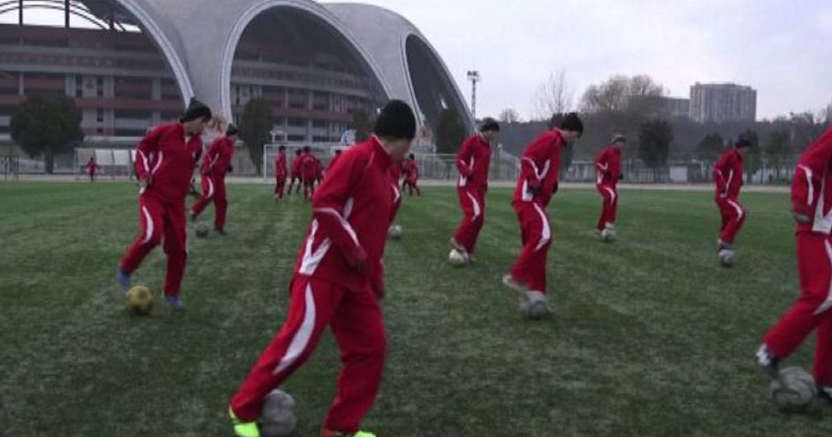 Il calcio femminile alla nordcoreana? Mix di aerobica e pallone