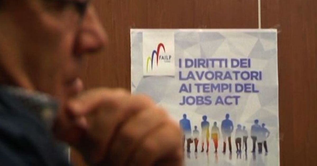 Segretario Failp-Cisal: con Jobs Act più 28% di licenziamenti