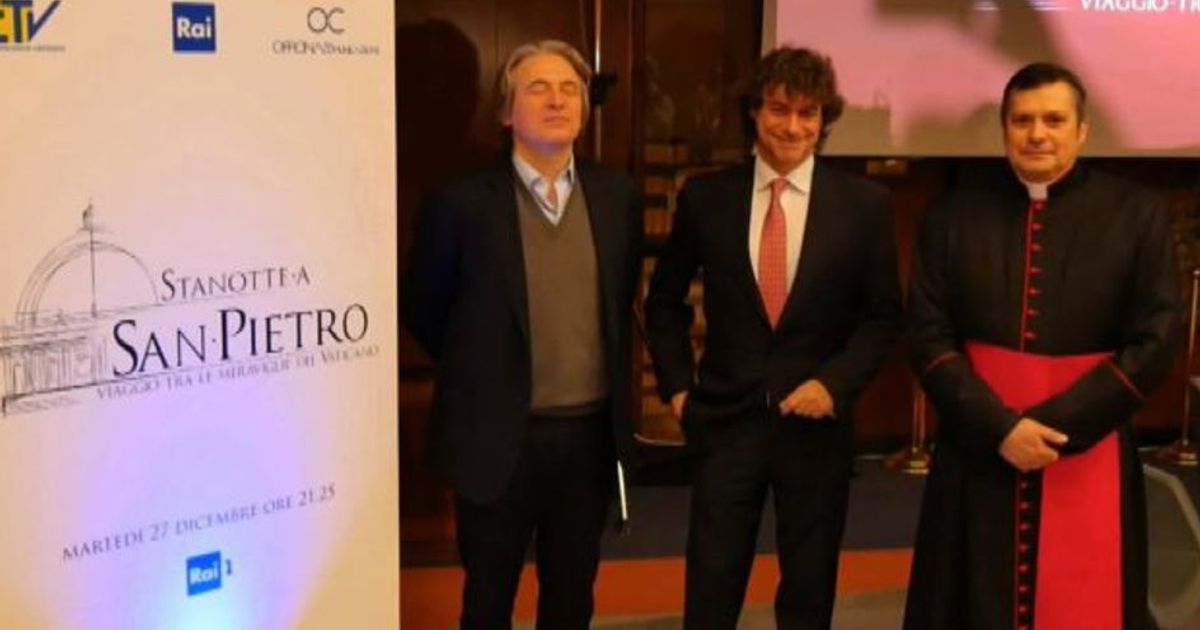 8220Stanotte a San Pietro8221 Alberto Angela la Rai e l8217Ultra HD