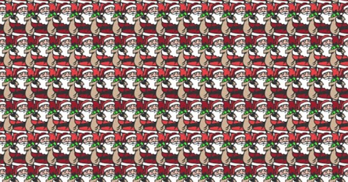 Qui si nasconde un Babbo Natale con un sacco pieno di denaro