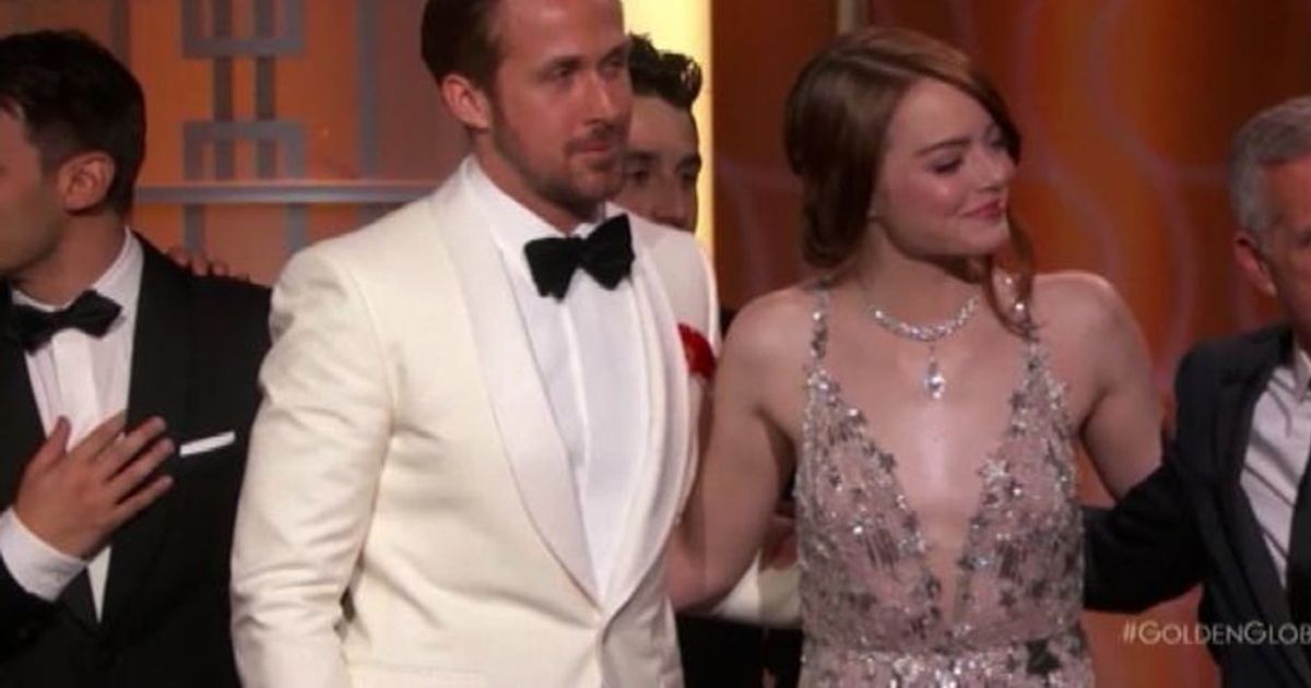 Il musical “La la land” trionfa ai Golden Globes