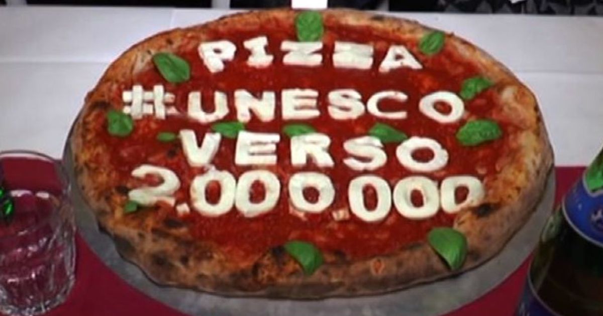 Pizza nel patrimonio Unesco, quasi raggiunti i 2 milioni di firme