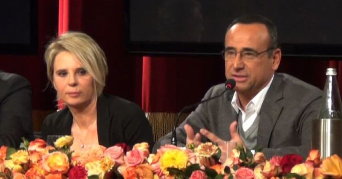 Carlo Conti: niente vallette, bastiamo io e Maria De Filippi
