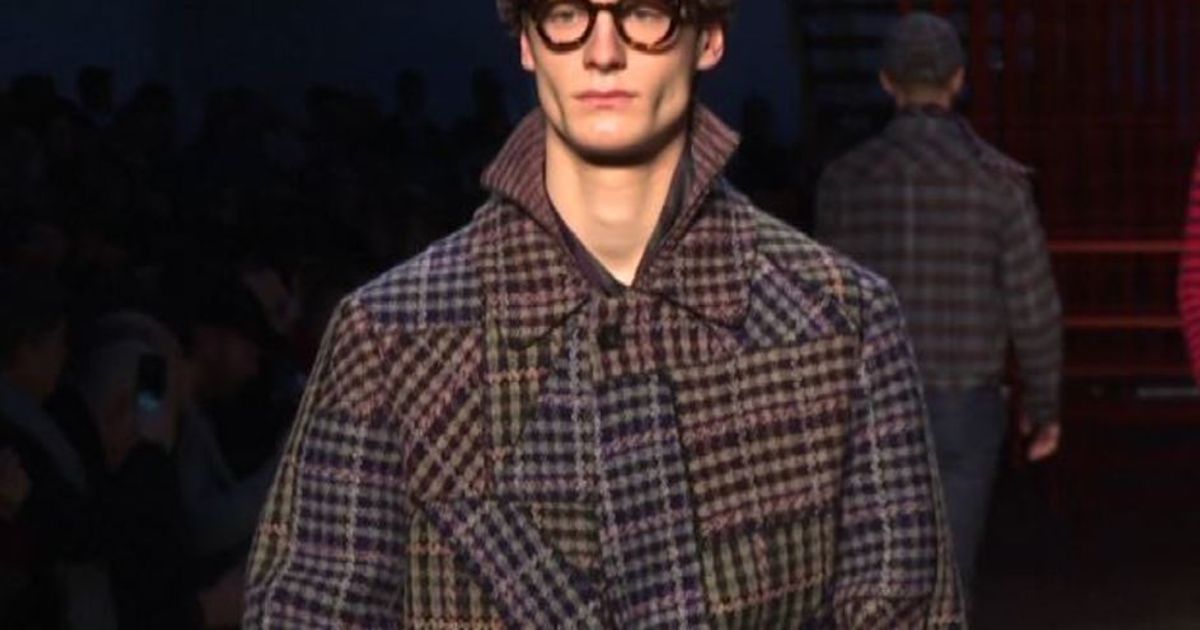 Milano Moda Uomo, trionfo di righe e quadri da Missoni