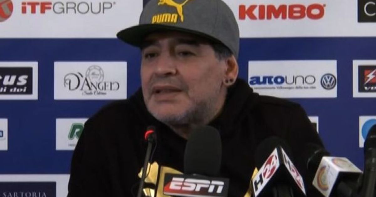 Napoli, torna Maradona: se qui si sogna lo scudetto è grazie a me