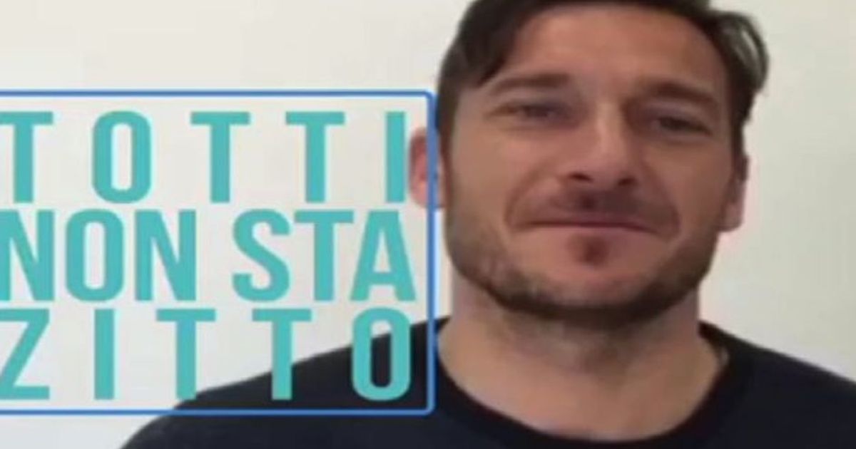 Video di Totti per Telefono Azzurro 8220Io dico stop al bullismo8221
