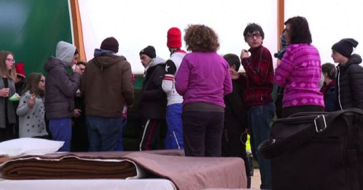 Gli abitanti di Montereale terrorizzati tra le scosse e la neve