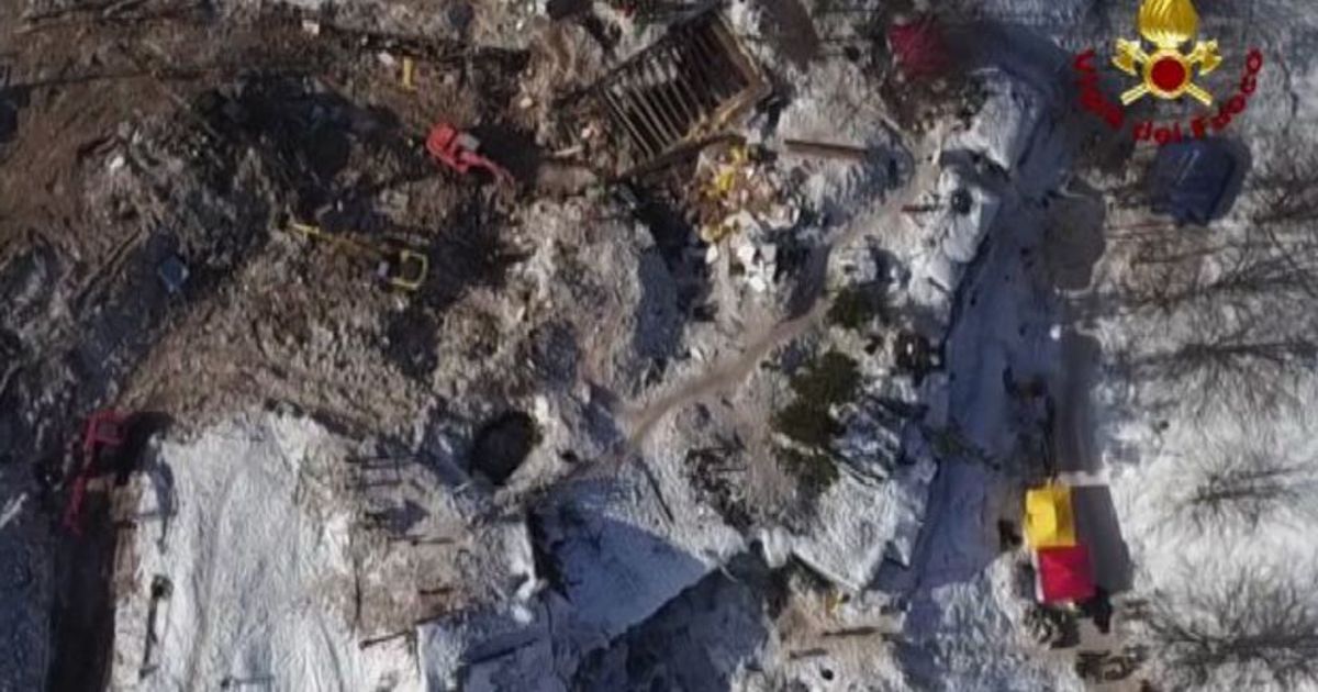 Valanga Hotel Rigopiano, recuperati tutti i corpi: 29 vittime