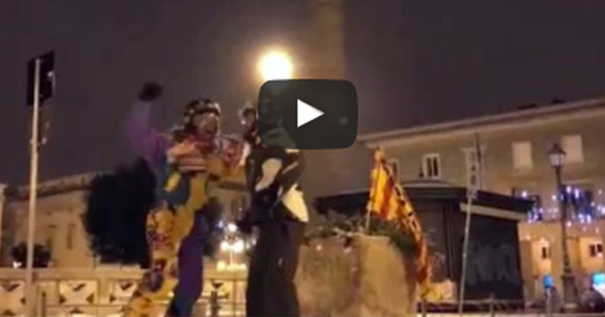 Allunaggio su Lecce: il video spopola in rete