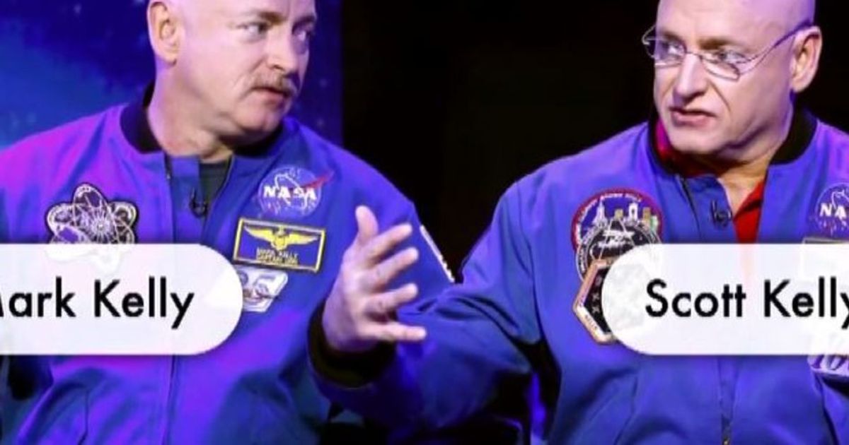 I fratelli spaziali Mark e Scott Kelly non sono più “gemelli”
