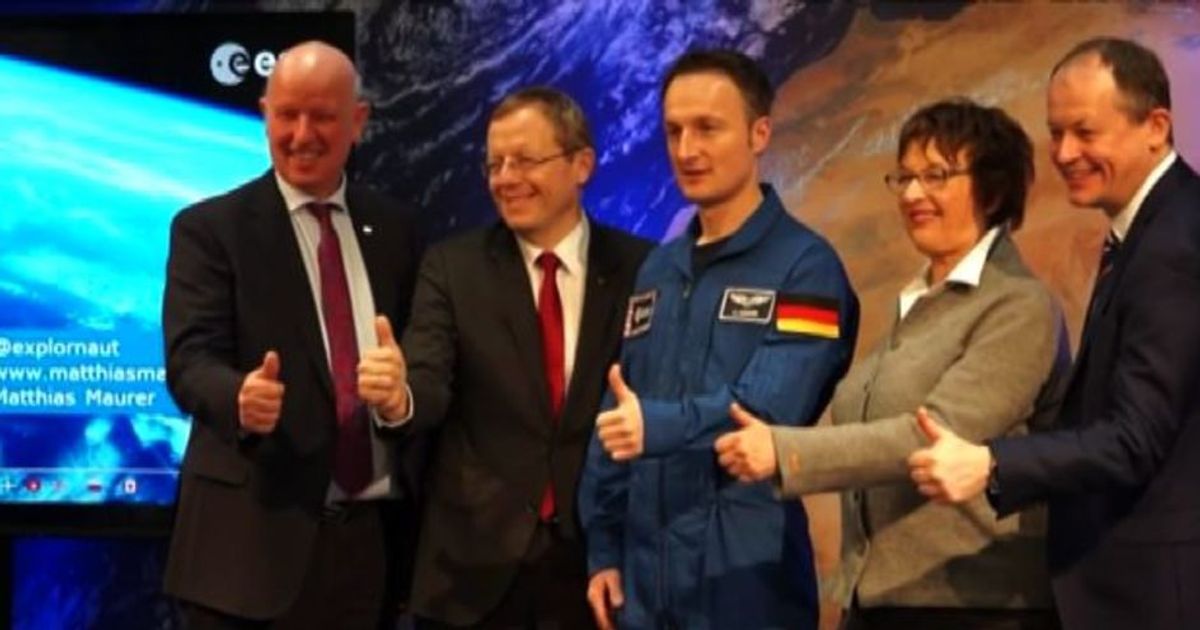 Spazio, l’Esa ha presentato il nuovo astronauta Matthias Maurer