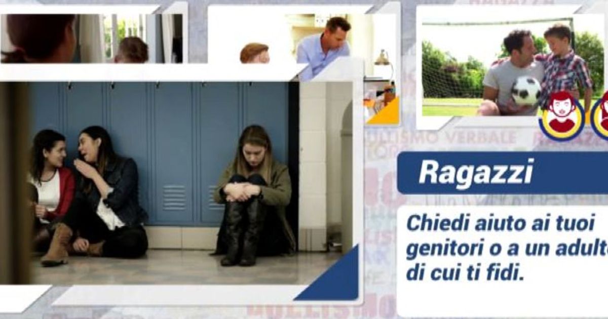 Il video antibullismo. Insulto social non grave per 82% ragazzi