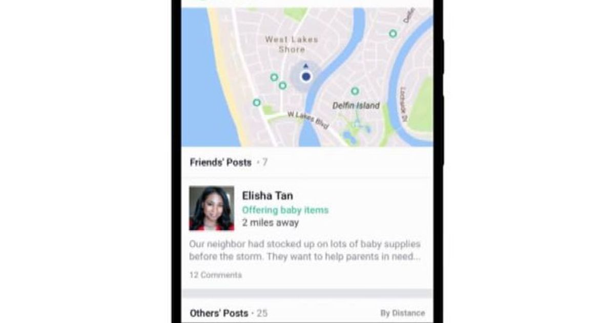 Facebook migliora il Safety Check con la funzione Community Help