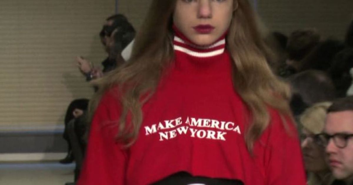La politica anti-Trump si fa sentire alla New York fashion week
