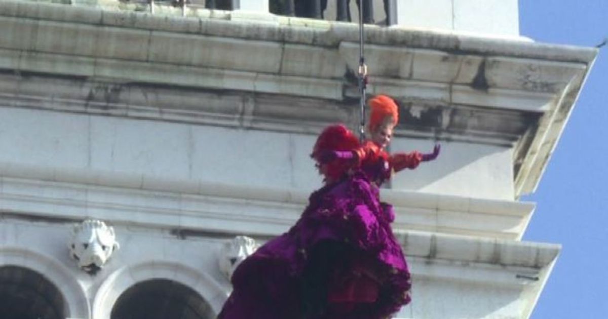 Carnevale di Venezia, al via la festa col Volo dell’Angelo
