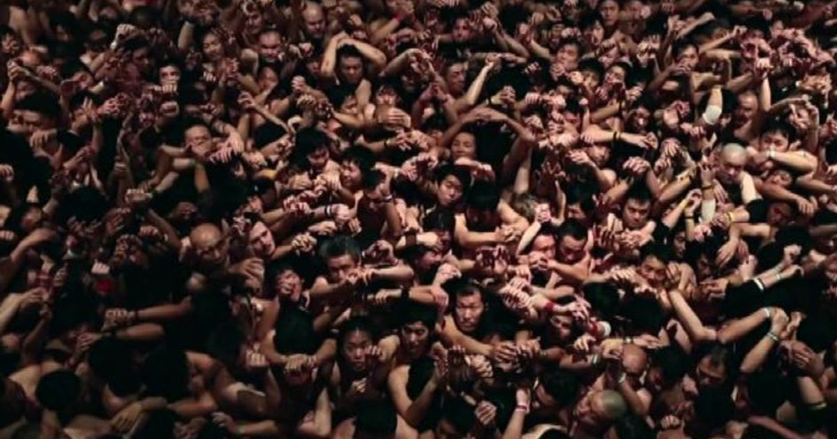 La festa dell’uomo nudo, in Giappone si combatte così la sfortuna