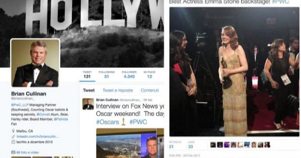 Il caos agli Oscar? Potrebbe essere tutta colpa di un tweet