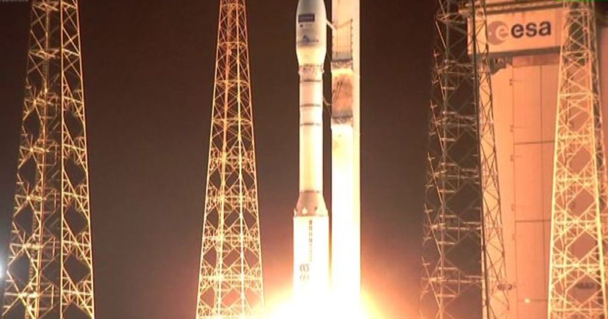 Copernico: missile Vega lancia in orbita il satellite Sentinel-2B