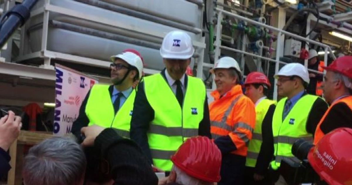 Milano partita la talpa Stefania per scavi M4 fino a Tricolore