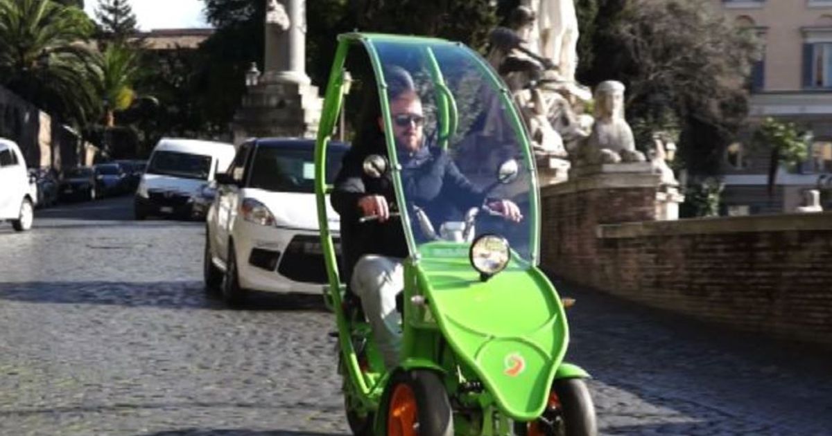 Ecco Scuter: il tre ruote elettrico, superleggero, in sharing