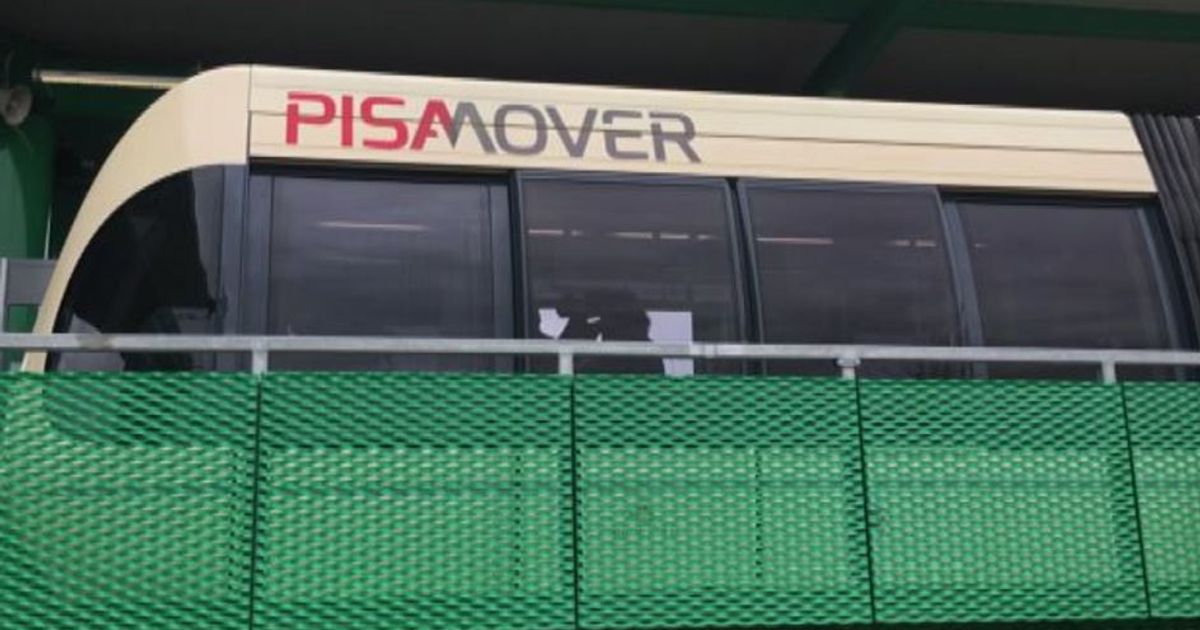 Pisamover navetta senza pilota che collega aeroporto a stazione