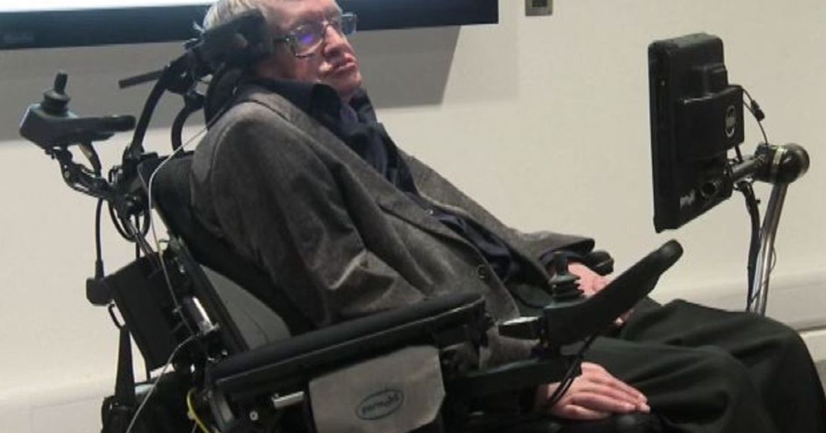 Lo scienziato britannico Stephen Hawking andrà nello Spazio