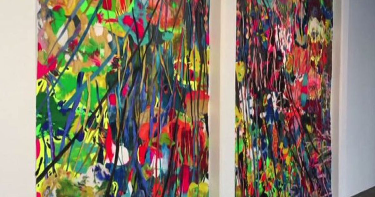 Daniele Innamorato in Marsèlleria a Milano: la pittura e il gesto