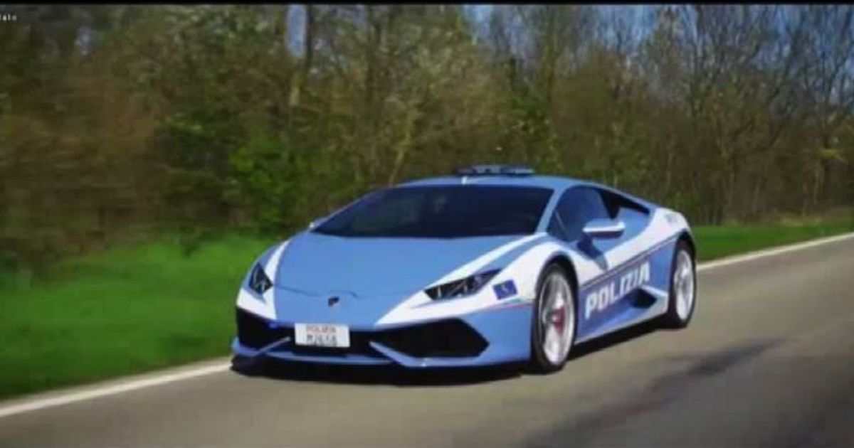 Una seconda Lamborghini Huracàn per la Polizia di Stato