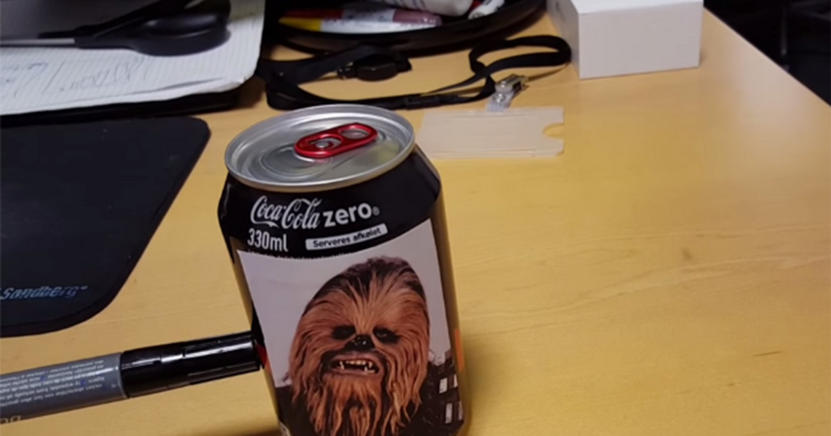 La Cokebacca, la Coca-Cola col verso di Chewbecca è geniale