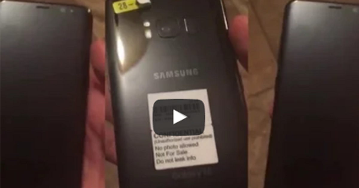 Confidential: ma il video del nuovo Samsung S8 finisce in rete!