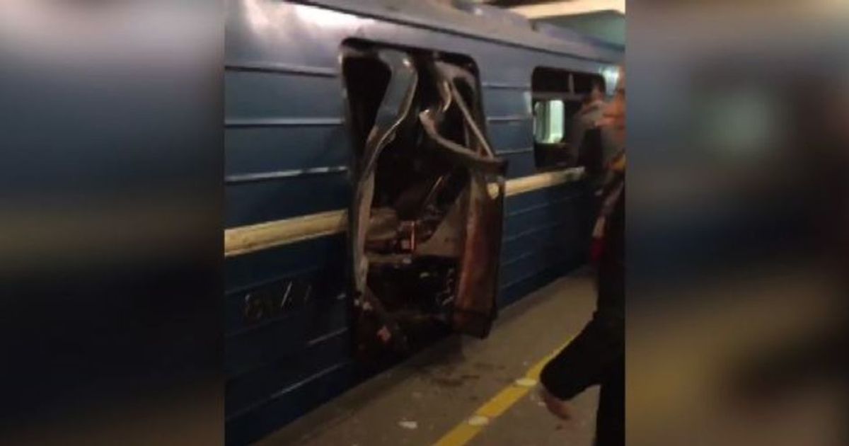 Esplosioni nella metro di San Pietroburgo. Le prime immagini