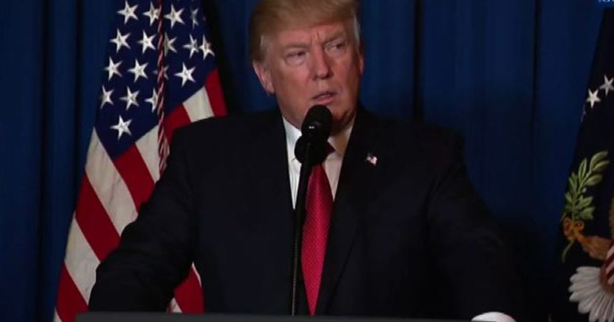 “My fellow Americans”: Trump spiega l’attacco alla Siria