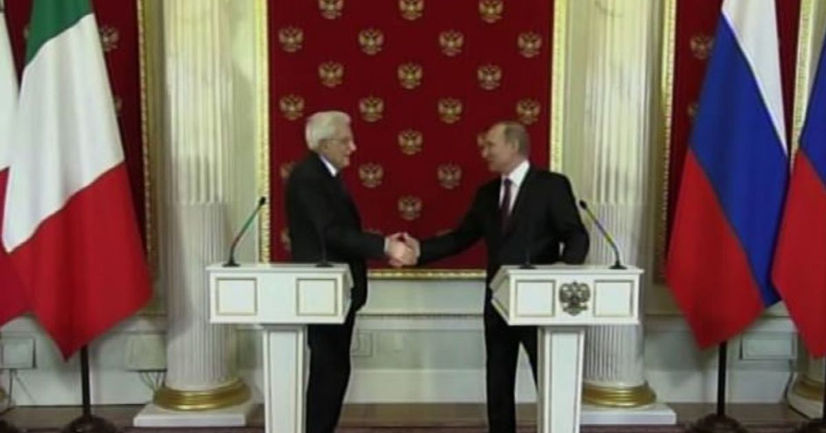 Mattarella a Mosca: No armi chimiche, Russia usi sua influenza