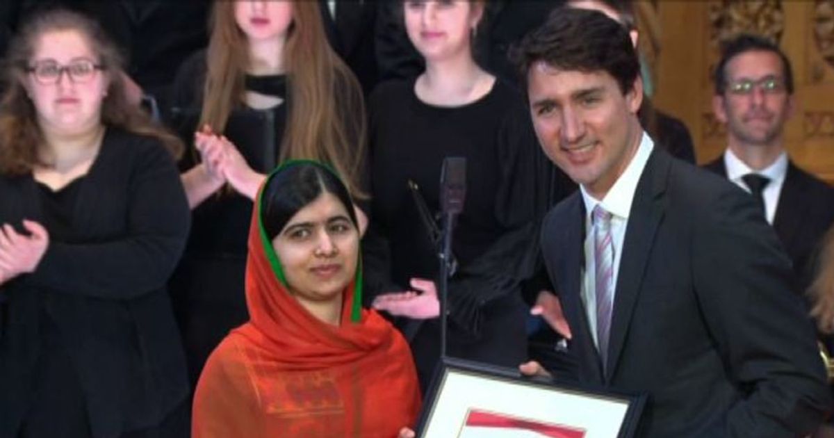 Malala è cittadina onoraria canadese, la cerimonia con Trudeau