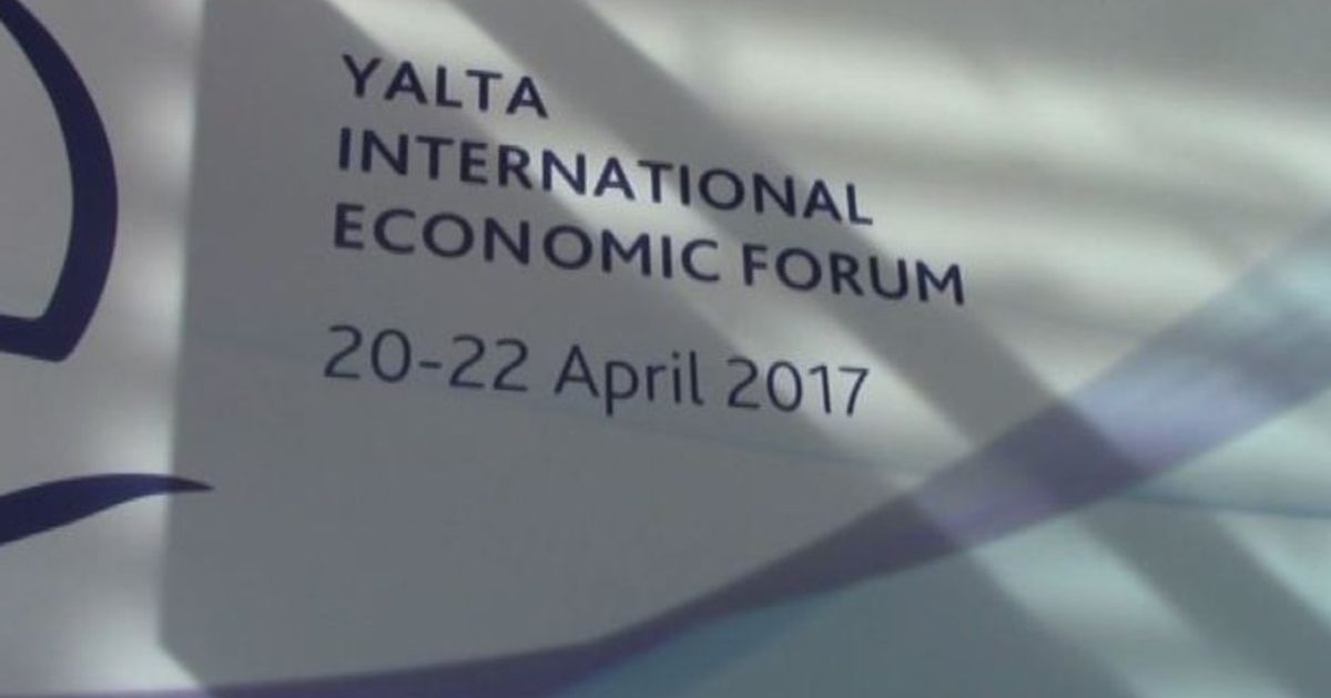 Forum economico di Yalta, 50 italiani tra imprenditori e politici