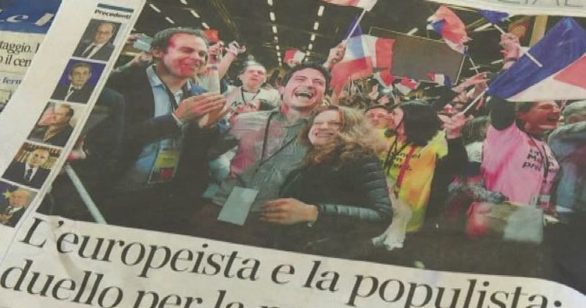 La Francia invade le prime pagine dei quotidiani italiani