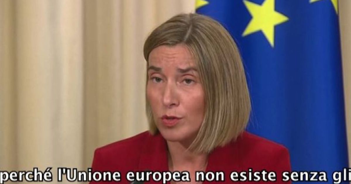 Francia, Mogherini: Ue è fatta da europei, inclusi i francesi