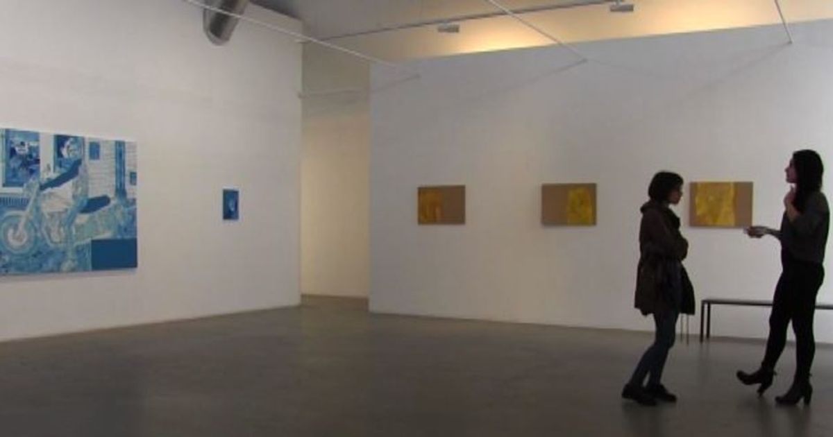 Pittura extraterrestre per tornare a casa: Flavio De Marco a M77