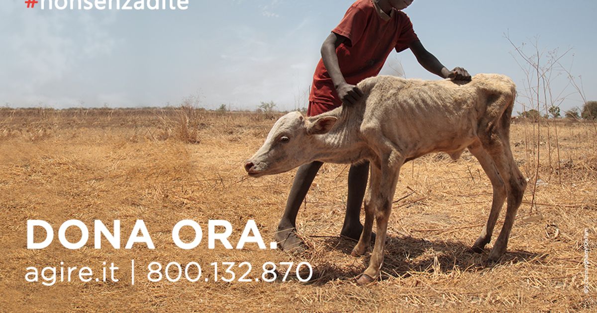 AGIRE lancia “Non senza di te” per combattere la fame in Africa