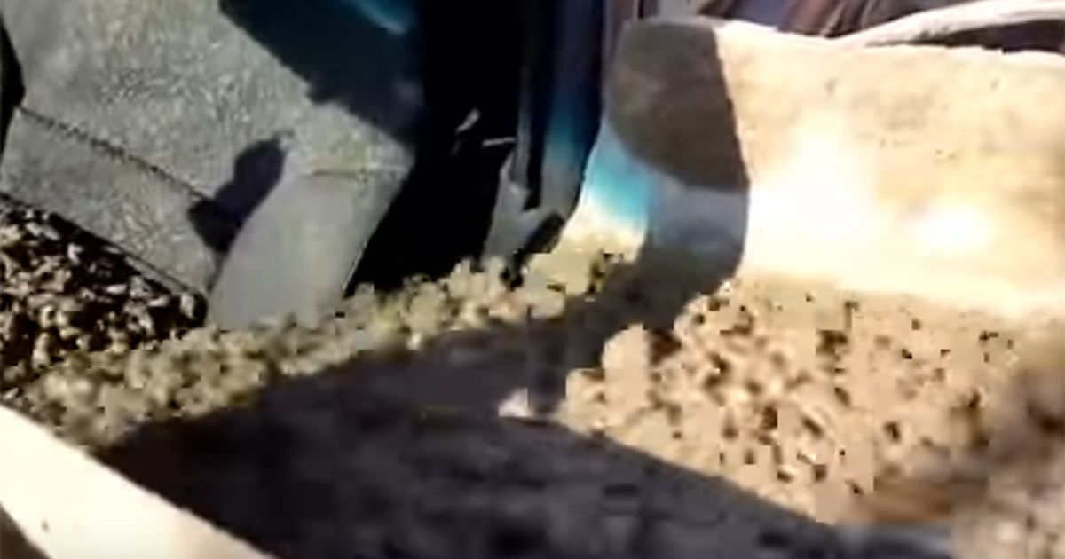 Russia: la moglie cambia cognome e il marito le riempie l’auto di cemento