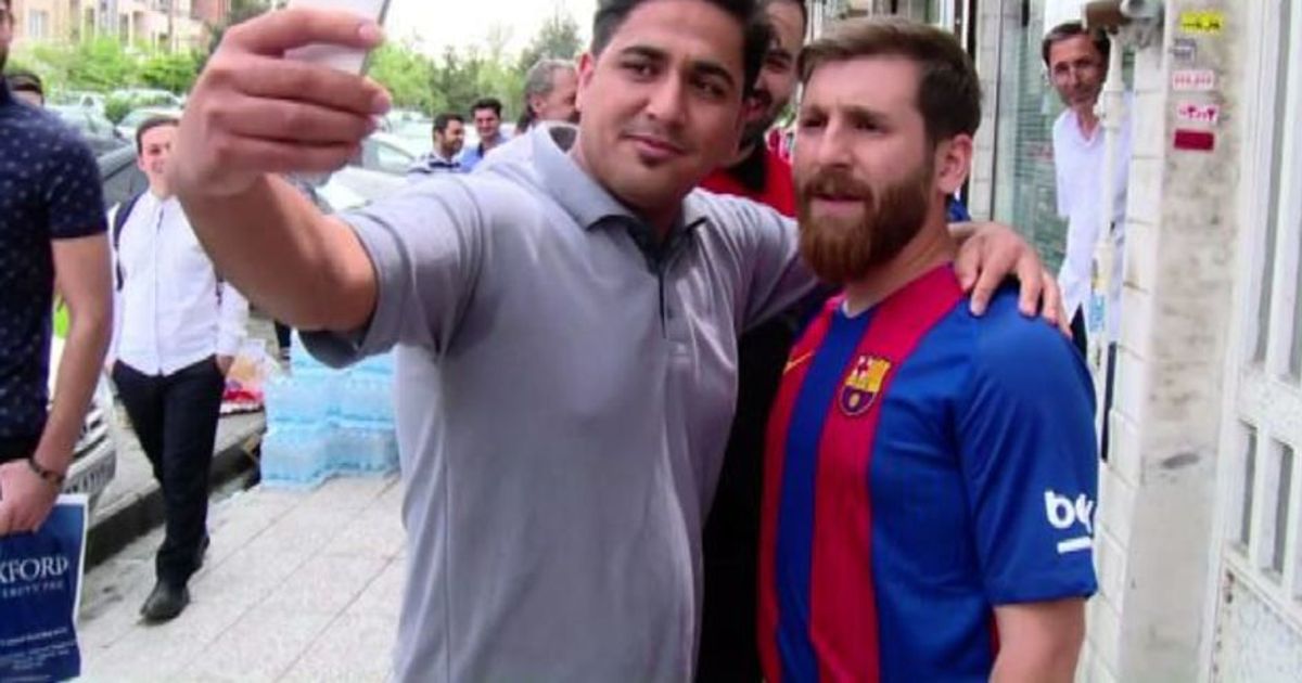 La dura vita del sosia iraniano di Leo Messi