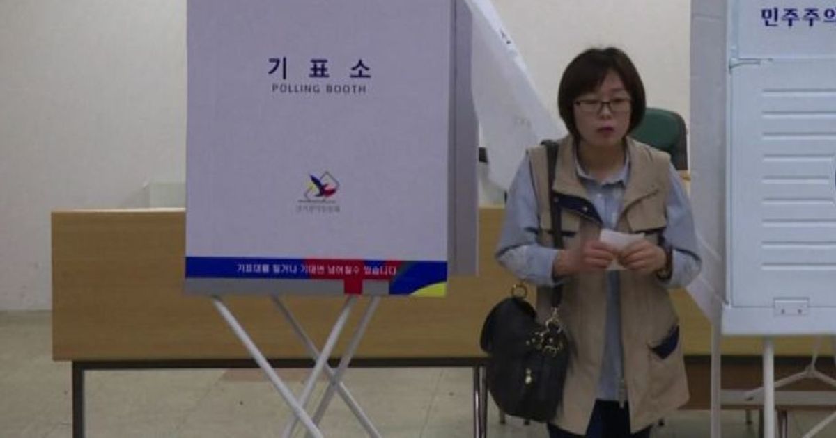 In Sudcorea si vota per eleggere il nuovo presidente