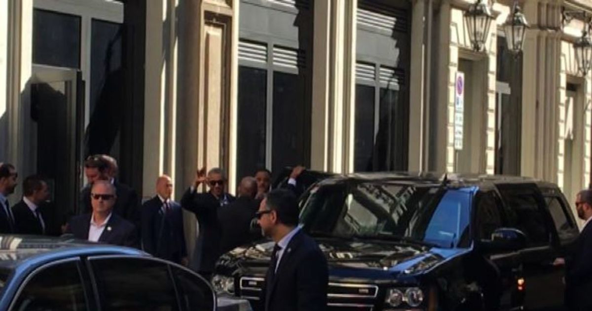 Secondo giorno di Obama a Milano visita al Cenacolo di Leonardo