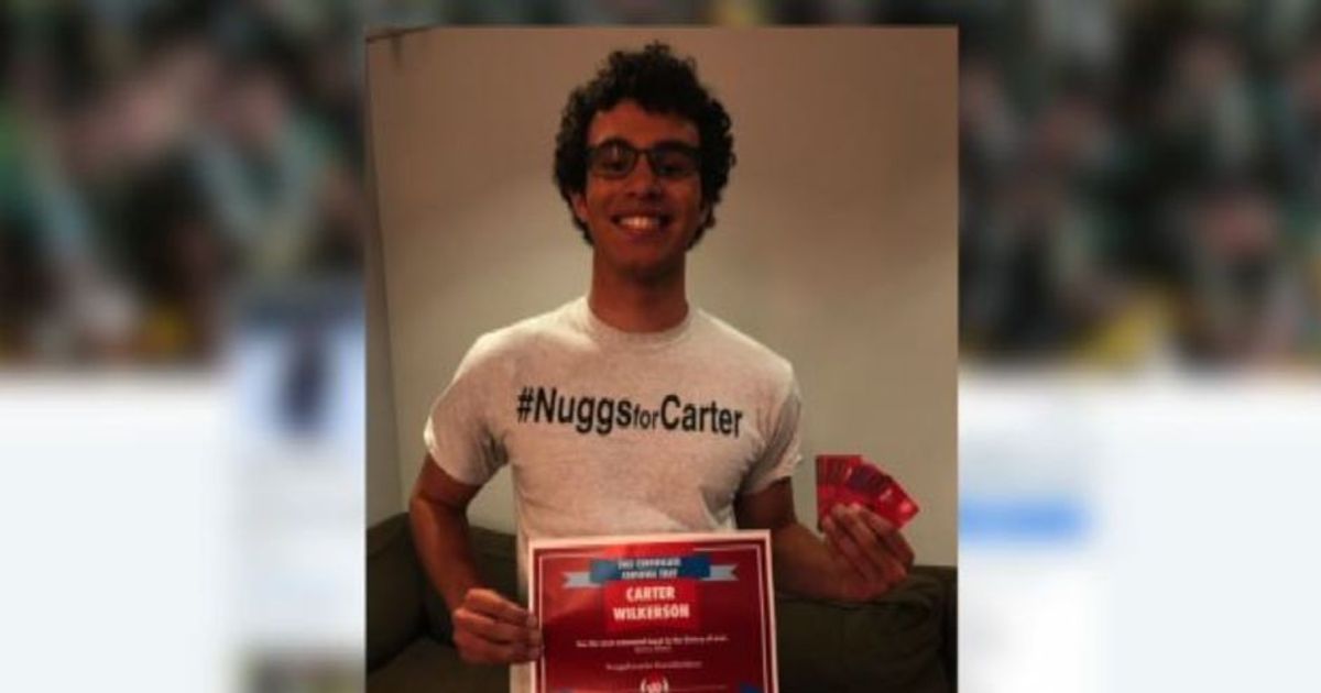 Carter e i suoi nuggets: il tweet più ritwittato di sempre