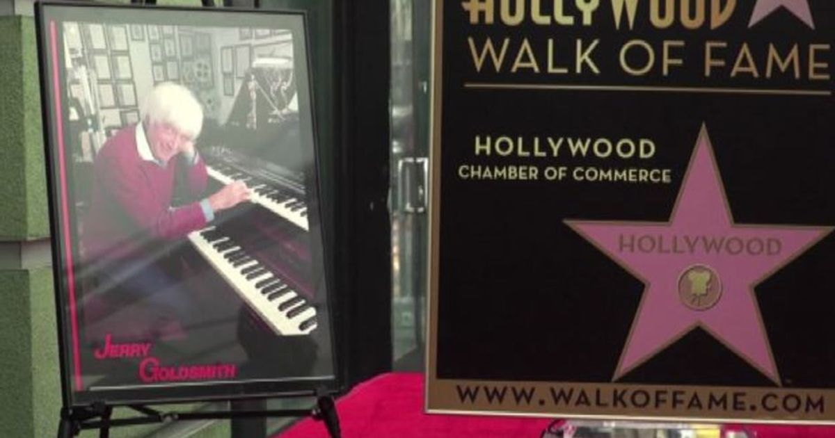 Una stella sulla Walk of Fame per il compositore Jerry Goldsmith