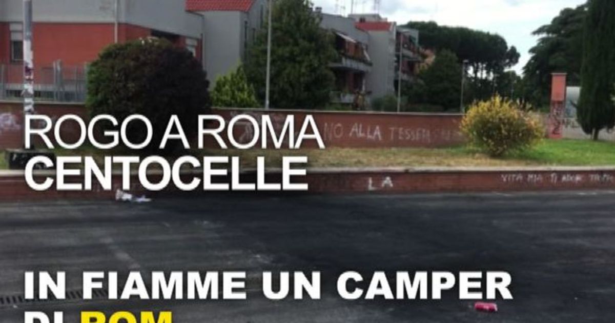 Rogo camper rom a Roma, il quartiere tra paura e integrazione