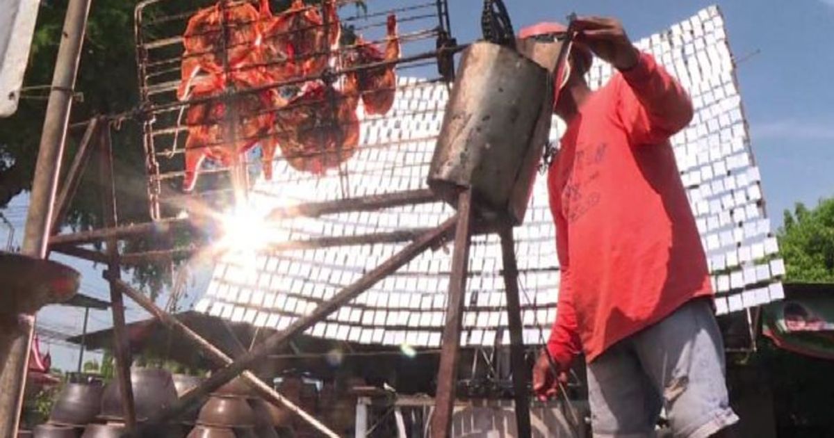 In Thailandia il pollo si griglia con l’energia solare